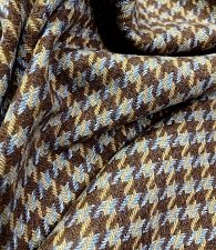 Твид гус.лапка беж\голубой